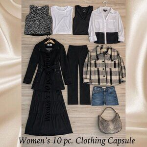 Neutral 10 pc. Women’s Clothing Capsule